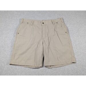 Carhartt Men Shorts 38x7 Ripstop Relaxed Fit Chino Khaki‎ Work